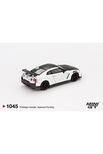 mini gt 1/64 Nissan GT-R Nismo 2024 Brilliant White Pearl mgt01045