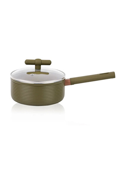 GRÜNBERG Αντικολλητική κατσαρόλα αλουμινίου Grunberg με καπάκι, 16 εκ., 1,3 λ...