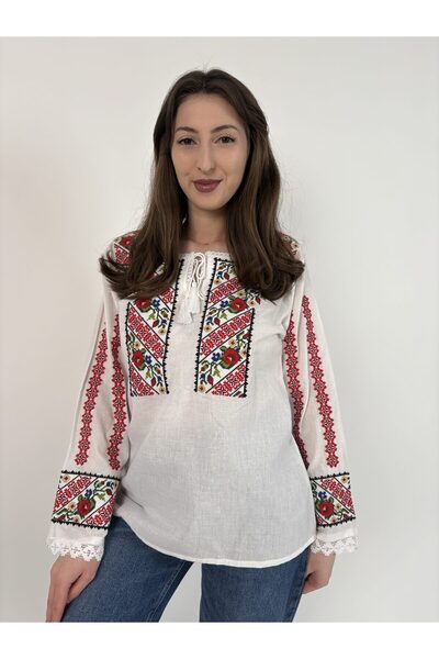OEM Traditional Women's Blouse TM2189 *Geometric Patterns*