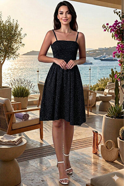 Modayakamoz Νέα σεζόν Γυναικείο κοντό φόρεμα από μονό ζέρσεϊ με κορδόνια και ...