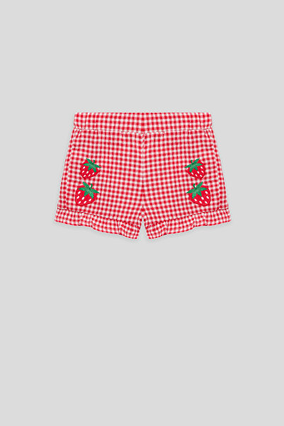 GB Baby Baby Girl Plaid Shorts