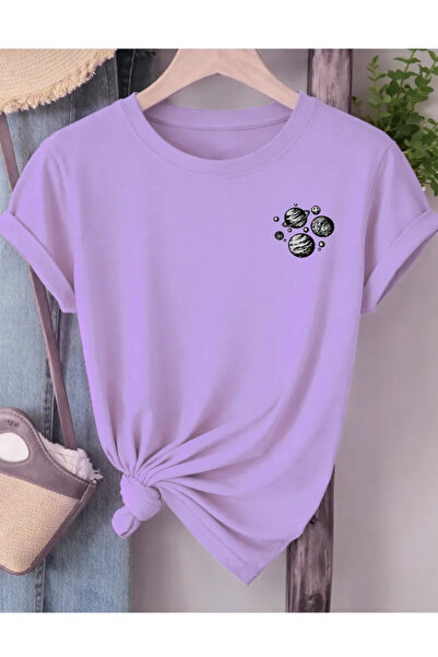 Pink Sky Premium Oversize T-Shirt 100% Βαμβάκι Unisex Άνετη Εφαρμογή Τάση Νέα...