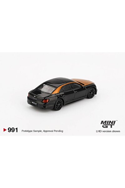mini gt 1/64 Bentley Flying Spur Orange Flame / Onyx mgt00991