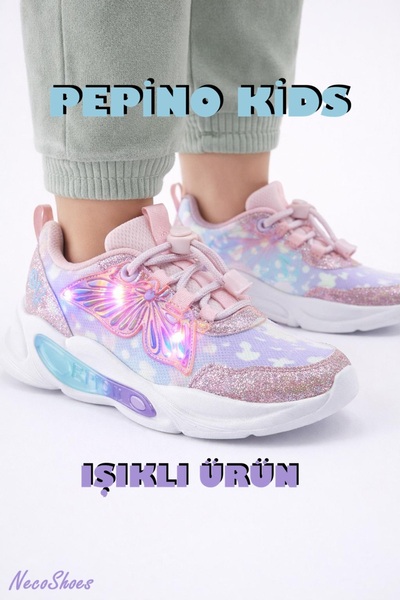 pepino Lighted, Glitter-Detail, Smart Lace-Up, Very Comfortable Sports Shoes ...