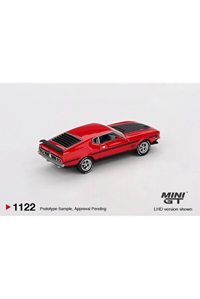 mini gt 1/64 Ford Mustang Mach1 1971 Race Red MGT01122