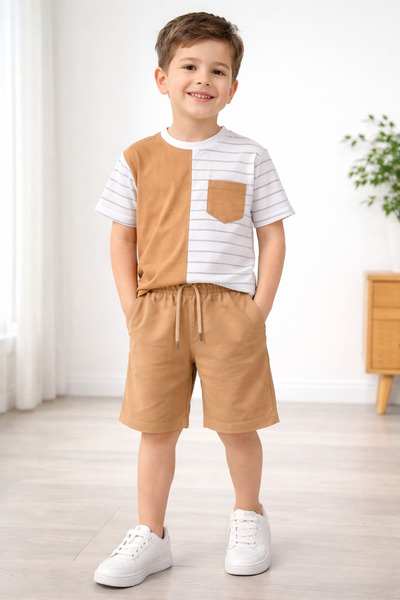 CMK PREMIUM CMK 23003-26 ΣΕΤ ΣΟΡΤΣ ΓΙΑ ΑΓΟΡΙΑ Με λεπτομέρεια στην τσέπη, άνετ...