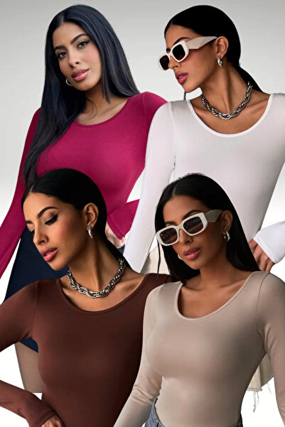 Bipantolon ΓΥΝΑΙΚΕΙΑ ΣΕΤ 4 ΤΕΜΑΧΙΩΝ ΛΕΥΚΗ ΚΡΕΜΑΣΤΗ ΜΠΛΟΥΖΑ ΚΑΦΕ ΜΠΟΡΝΤΟ ΠΡΙΝΣ...