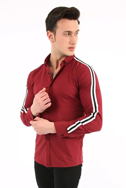 MORADO SE SIENTE PERFECTO Men's Casual Striped Shirt