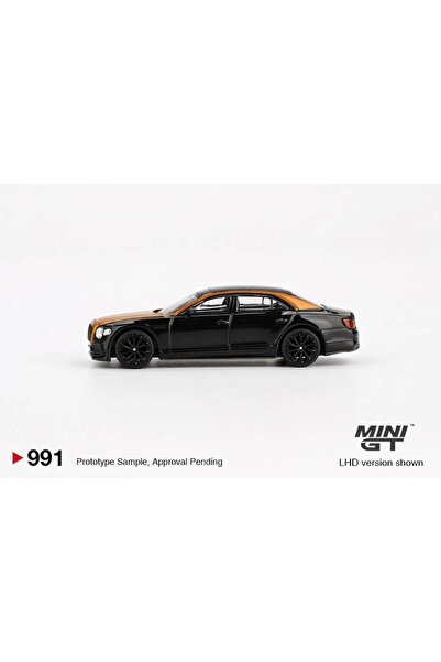 mini gt 1/64 Bentley Flying Spur Orange Flame / Onyx mgt00991