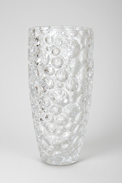 İpek Porselen Μοντέρνας σχεδίασης διαφανές γυάλινο βάζο διακοσμητική γλάστρα