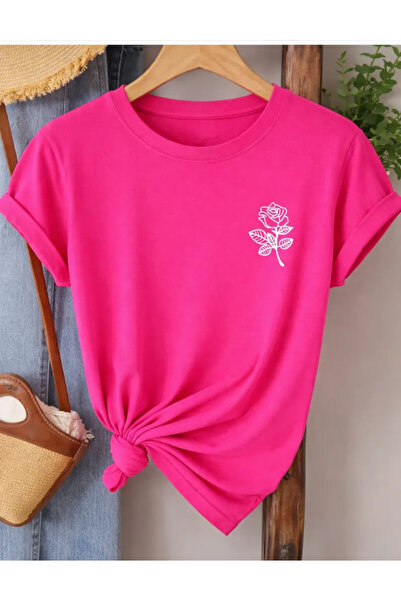 Pink Sky Premium Oversize T-Shirt 100% Βαμβάκι Unisex Άνετη Εφαρμογή Τάση Νέα...