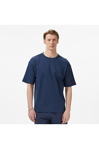United4 United4 Regular Fit Men's Navy Blue T-Shirt