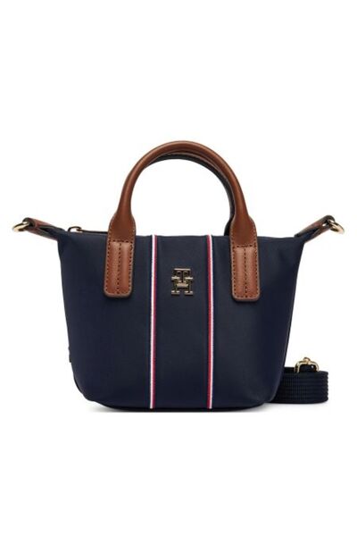 Tommy Hilfiger POPETTE MICRO LACİVERT KADIN TOTE ÇANTA