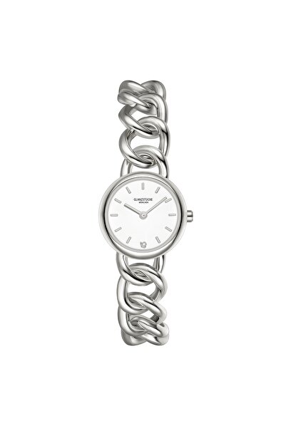 Glanzstücke München Quarzuhr Damen Quarzuhr silber Edelstahl silber