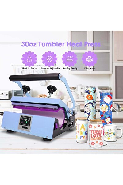 Generic ماكينة كبس حراري 220 فولت للأكواب