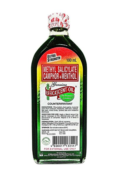 Genuine زيت عطري - كافور ومنتول 100 مل