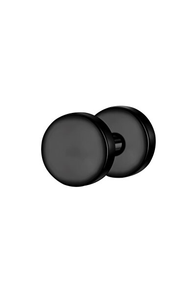 True Rebels Edelstahlohrstecker Ohrstecker Edelstahl schwarz