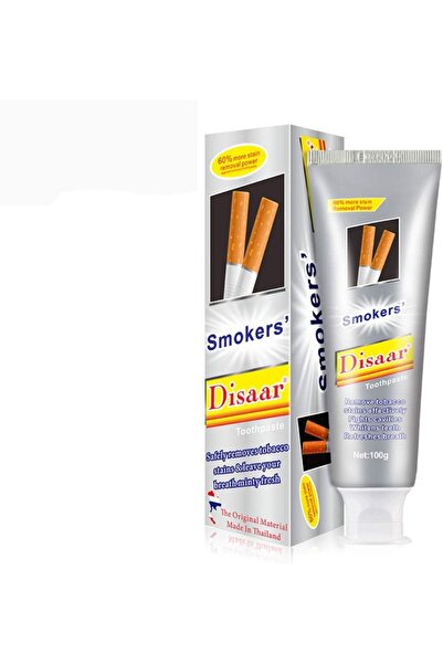Disaar Smoke Stains Toothpaste Odor Removal Oral Problem After Cigarettes 100G