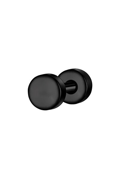 True Rebels Edelstahlohrstecker Ohrstecker Edelstahl schwarz