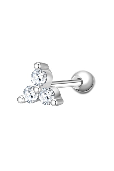 Glanzstücke München Silberpiercing Piercing Sterling Silber Zirkonia weiß