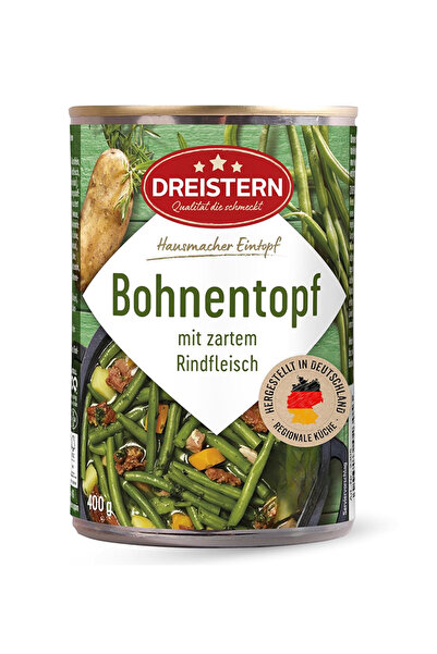 dreistern Στιφάδο με φασόλια και μοσχάρι 400γρ.