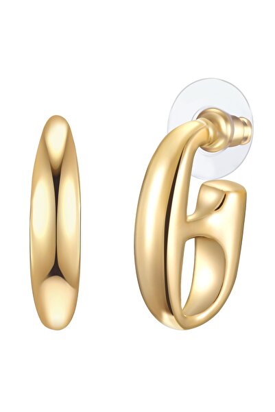 Lulu & Jane Modeschmuckohrhänger Ohrhänger gelbgold