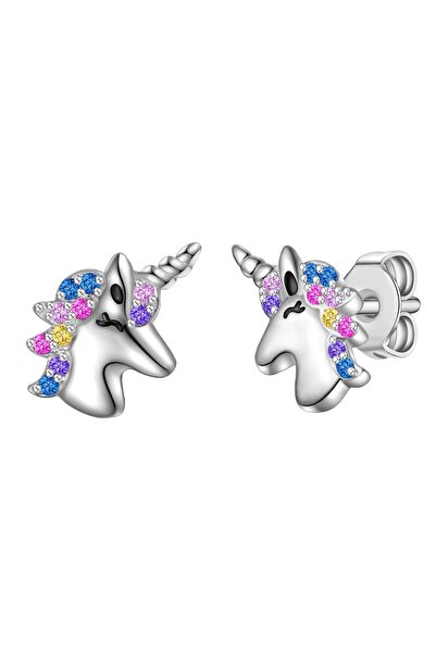 Rafaela Donata Silberohrstecker Ohrstecker Sterling Silber Zirkonia multicolor