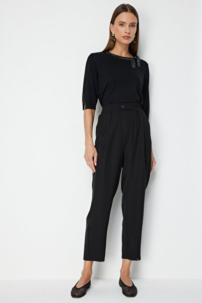 ON Παντελόνι με πλισέ μπατζάκια και πλαϊνές τσέπες