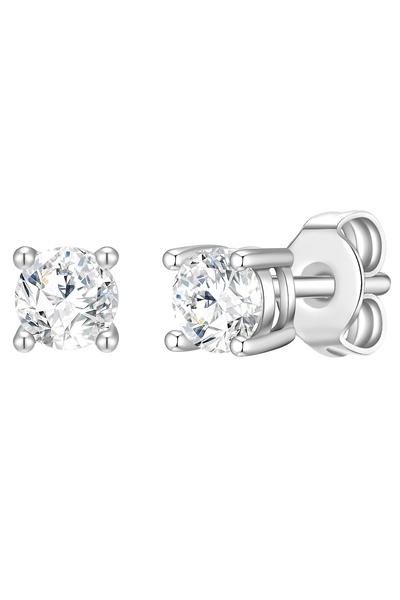 Rafaela Donata Silberohrstecker Ohrstecker Sterling Silber Zirkonia weiß