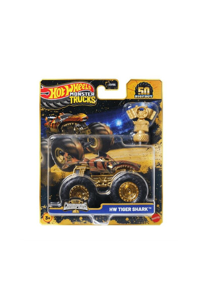 HOT WHEELS Monster Trucks Arabalar Hwn86-HW Tiger Shark
