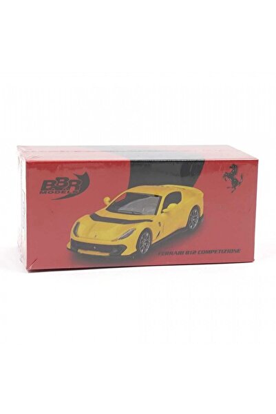 Genel Markalar Mini GT 1/64 Ferrari 812 Competizione Giallo Modena BBRFER64008