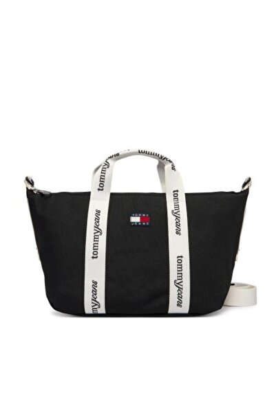 Tommy Hilfiger Kadın Siyah Omuz Çantası (AW0AW18460-BDS)