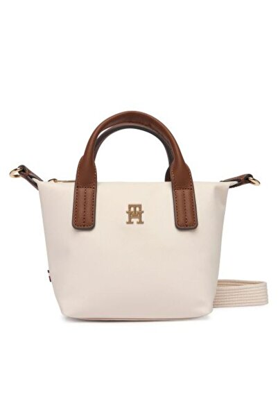 POPETTE MICRO TOTE WOMEN'S BEIGE SHOULDER BAG