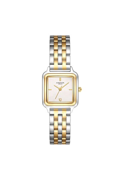 Glanzstücke München Quarzuhr Damen Quarzuhr bicolor Edelstahl bicolor