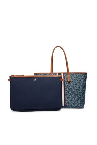 Tommy Hilfiger MONOPLAY MAVİ KADIN TOTE ÇANTA