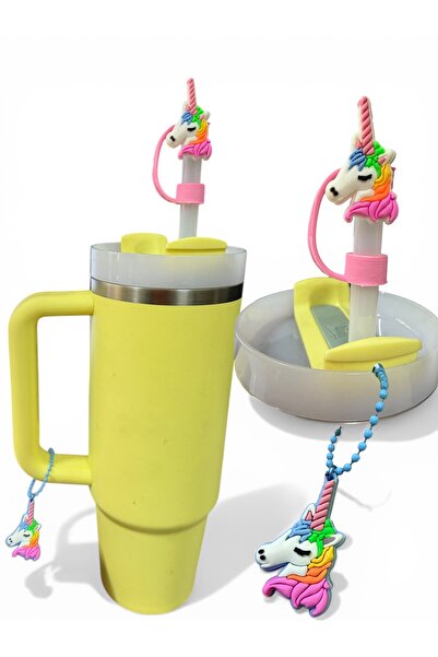 Buki'nin Atölyesi Termos uyumlu (10MM) Toz Geçirmez Quencher Pipet Tıpası Kap...