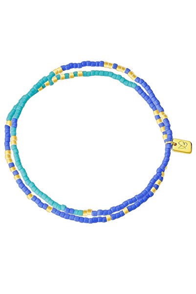 Glanzstücke München Silberarmband 2er Set Armbänder Sterling Silber gelbgold