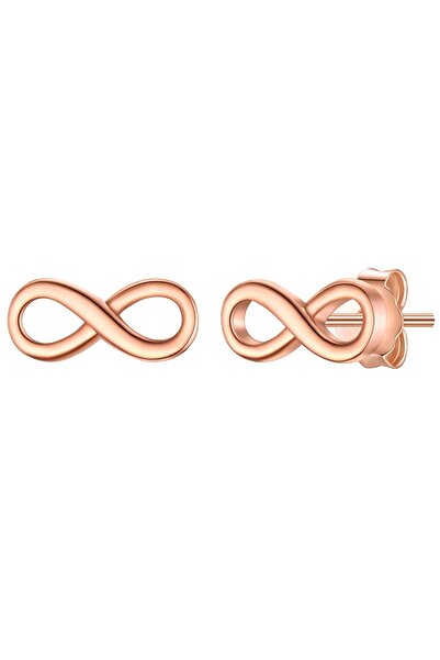 Glanzstücke München Silberohrstecker Ohrstecker Sterling Silber roségold