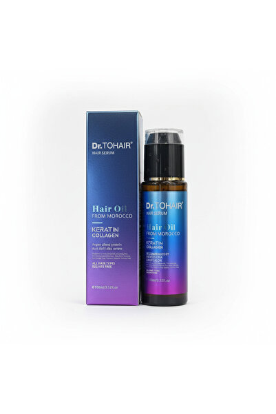 Dr. TOHAIR Δρ. Τοχάιρ Μαροκινό Έλαιο Μαλλιών με Κερατίνη και Κολλαγόνο 100ml