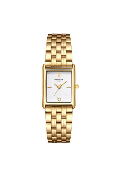 Glanzstücke München Quarzuhr Damen Quarzuhr gelbgold Edelstahl gelbgold