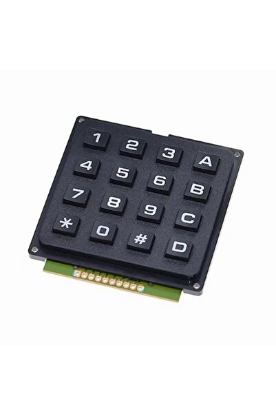 OEM Μονάδα Πληκτρολογίου Μήτρας 4x4, 16 Πλήκτρα, Συμβατό με Arduino και MCU