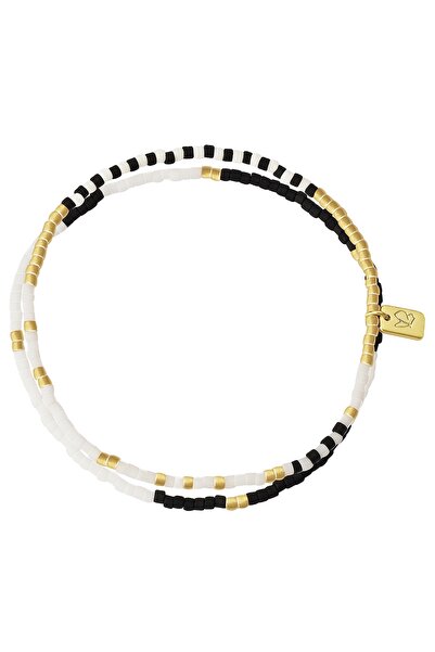 Glanzstücke München Silberarmband 2er Set Armbänder Sterling Silber gelbgold