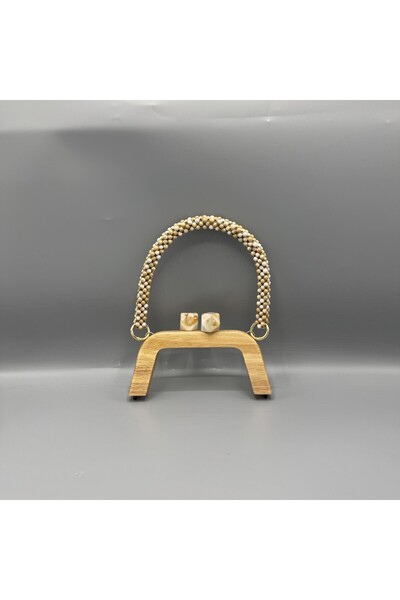 Aynalı Σετ Ξύλινων Μαρμάρινων Σφαιριδίων Υψηλής Ποιότητας με Πολύχρωμα Κουμπιά