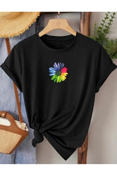 Pink Sky Premium Oversize T-Shirt 100% Βαμβάκι Unisex Άνετη Εφαρμογή Τάση Νέα...