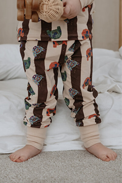 Oh La La Koala For Little Ones بنطلون بيجاما منقوش من كازاك