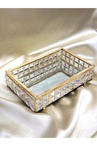 GÜRLEK TEKSTİL Κρυστάλλινο Μοντέλο Κάλυμμα από Καθρεφτογυαλί Κιβώτιο Σοκολάτα...