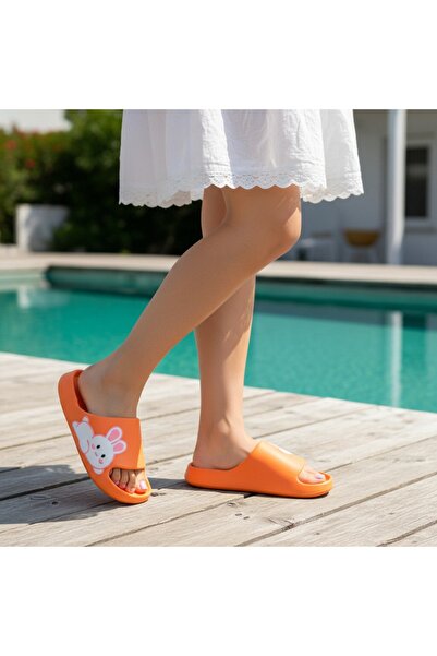 OEM Women's cheerful slippers, Bunny model, casual indoor or outdoor slippers...