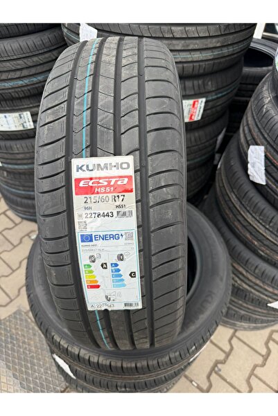 Kumho 215/60R17 HS51 96H YAZLIK LASTİK 2025 TARİHLİ
