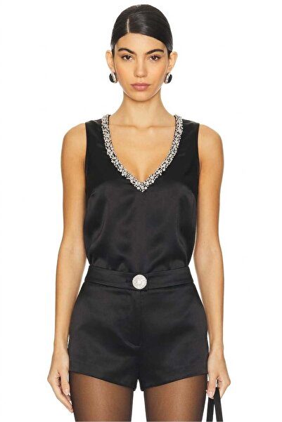 AFR CLOTHES ΓΥΝΑΙΚΕΙΑ ΜΠΛΟΥΖΑ ΕΙΔΙΚΗΣ ΣΧΕΔΙΑΣΗΣ ΑΠΟ ΣΑΤΕΝ ΥΦΑΣΜΑ ΜΕ ΛΑΜΨΕΙΣ Κ...