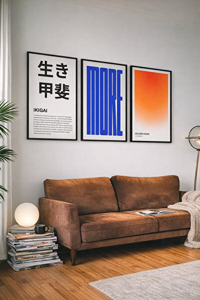 artera casa Tokyo Sunset Duvar Tablosu Seti
